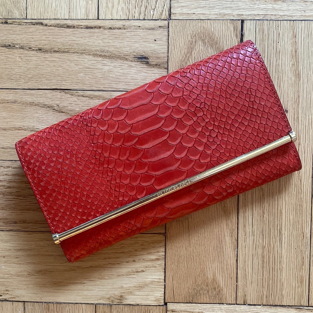 Henri Bendel Snake Skin Wallet